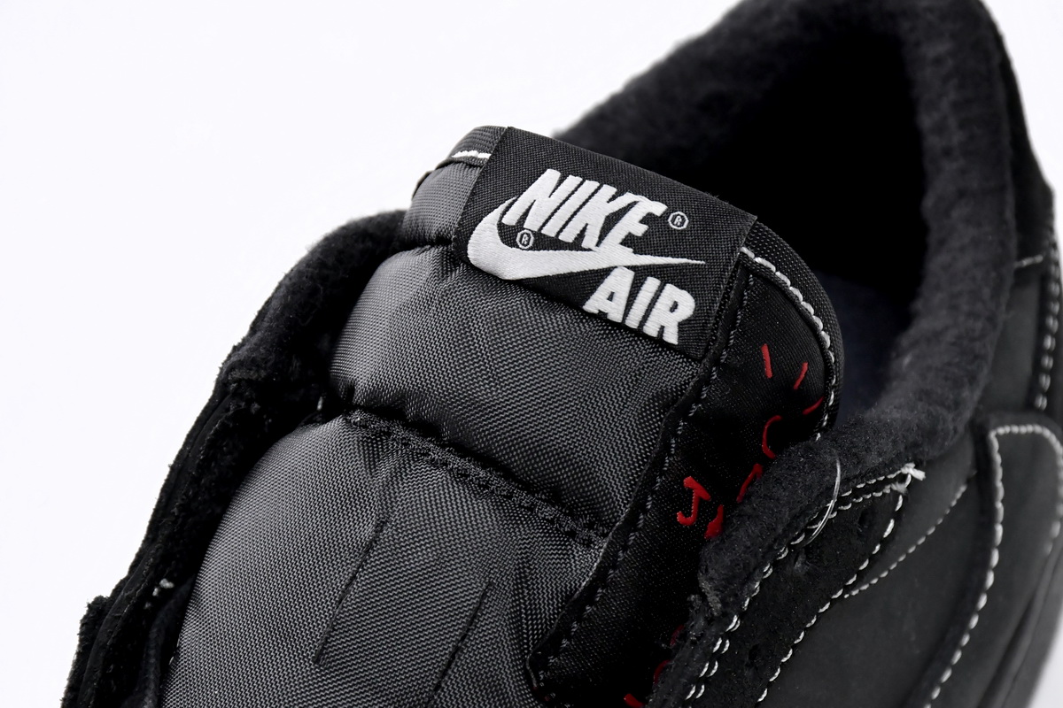 Travis Scott x Air Jordan 1 Low OG SP Black Phantom  DM7866-001（Top version）