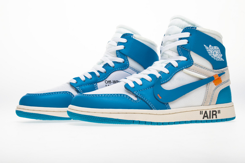 Off White x Air Jordan 1 High “UNC” AQ0818-148 (TOP quality)