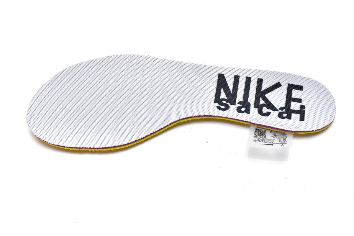 Sacai x Nike Pegasua Vaporfly Yellow Green CV1363-700