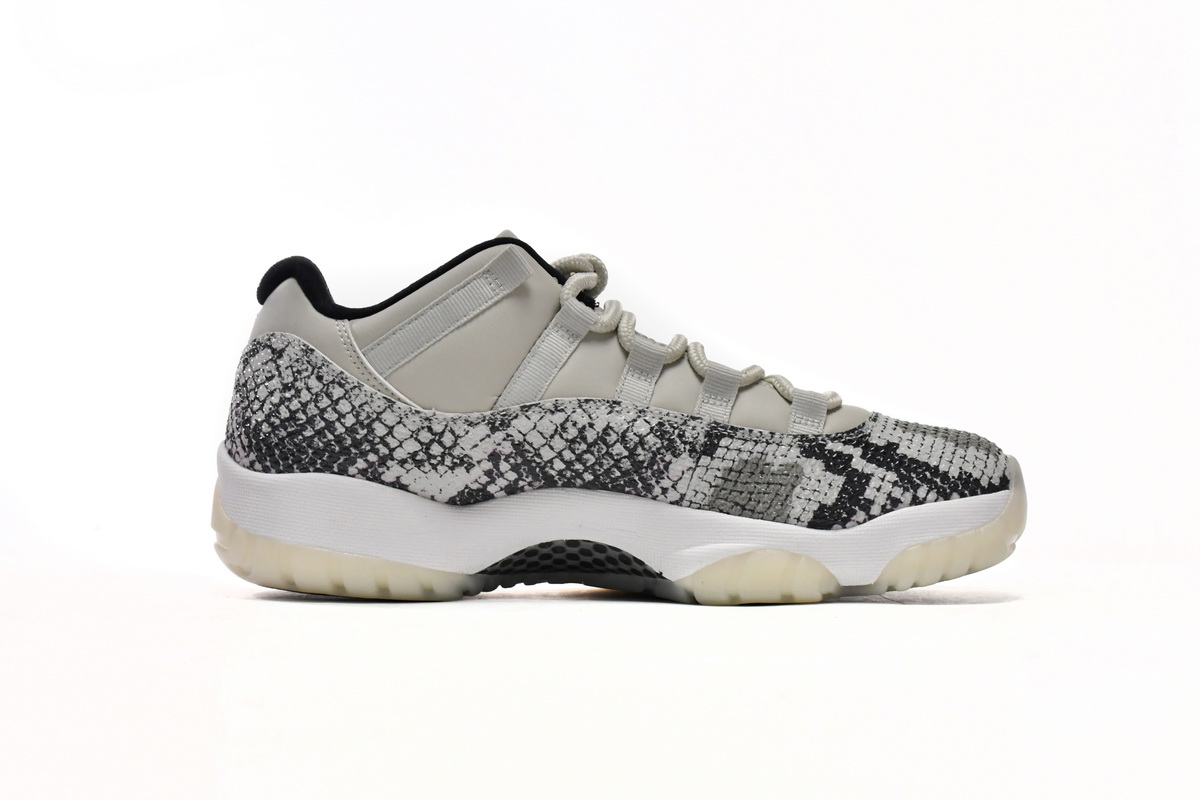 Air Jordan 11 Retro Low Light Bone Snakeskin CD6846-002