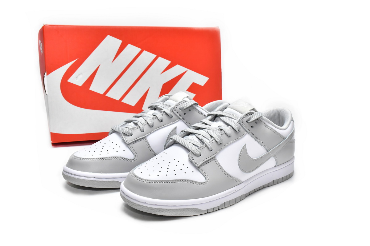 Dope Sneakers Nike Dunk Low Grey Fog DD1391-103
