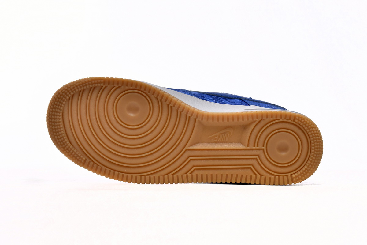 CLOT x Nike Air Force 1 Low Premium Blue Silk CJ5290-400