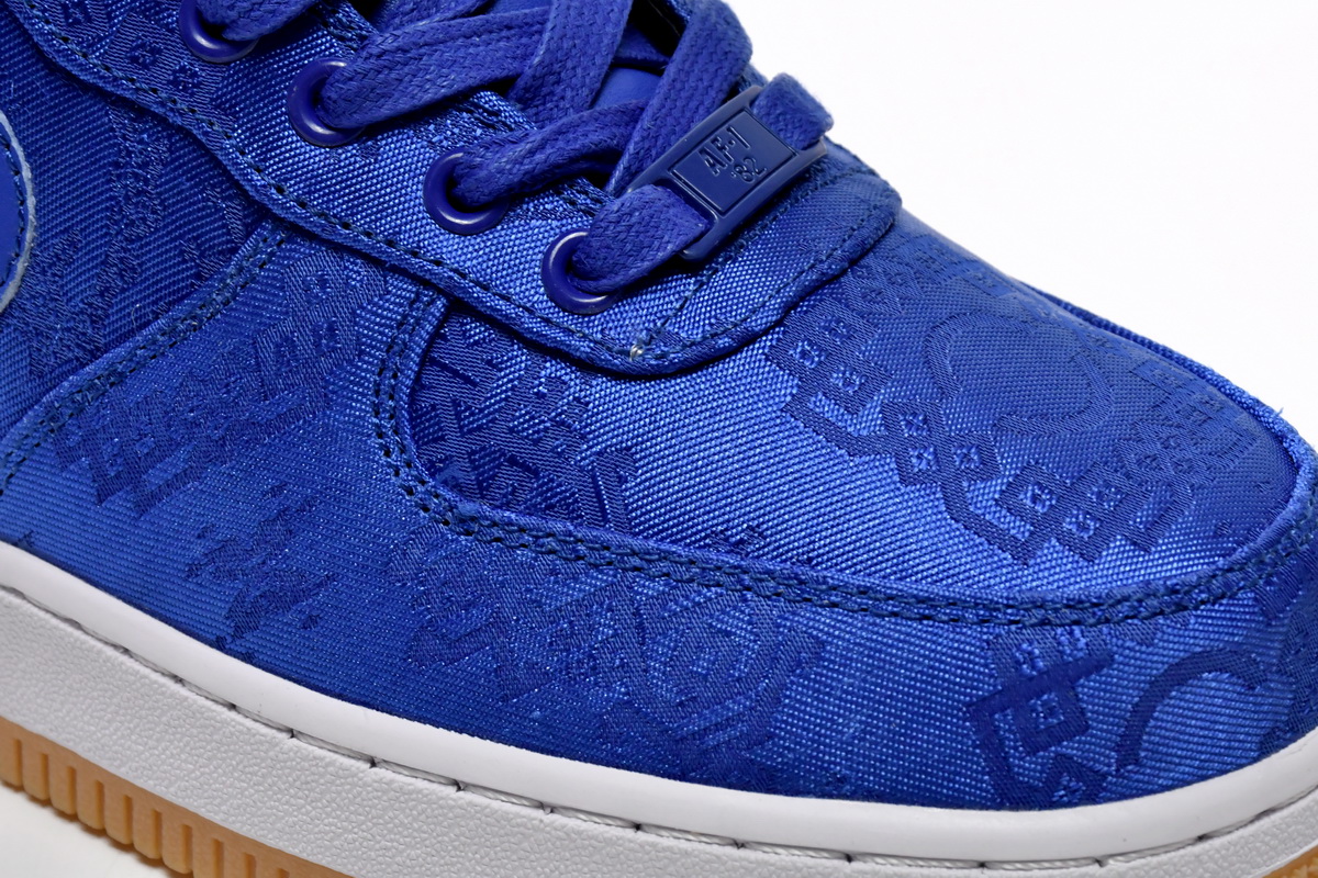 CLOT x Nike Air Force 1 Low Premium Blue Silk CJ5290-400