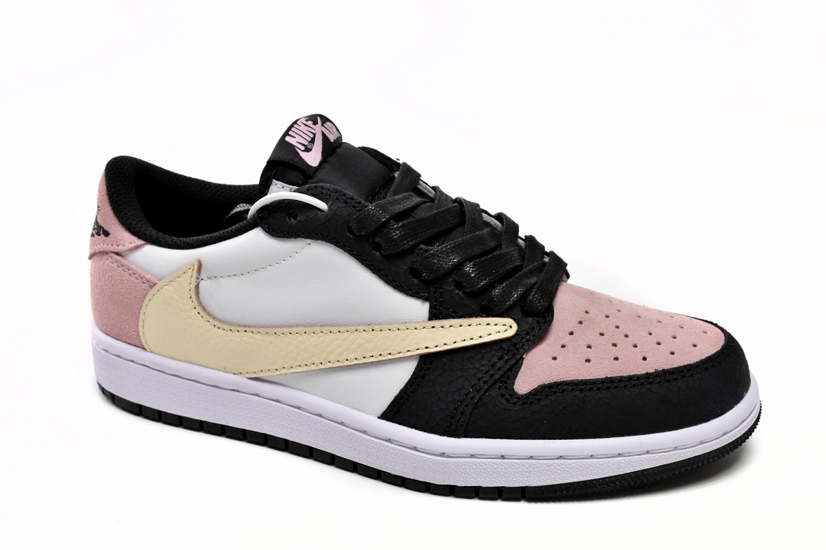 Travis Scott x Air Jordan 1 Low Black Red DM7866-066