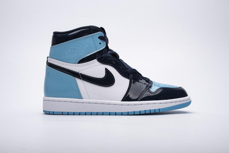 Air Jordan 1 Retro High UNC Patent CD0461-401
