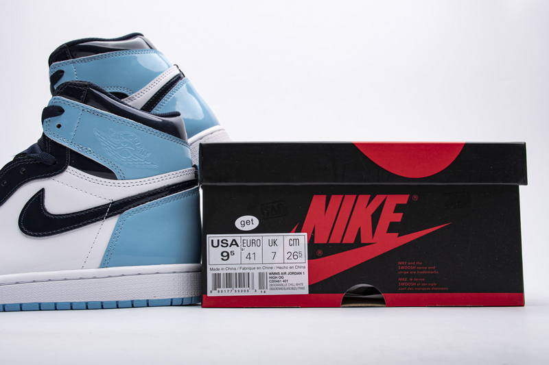 Air Jordan 1 Retro High UNC Patent CD0461-401