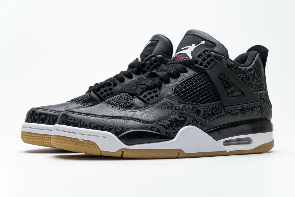 Air Jordan 4 Retro Laser Black Gum CI1184-001