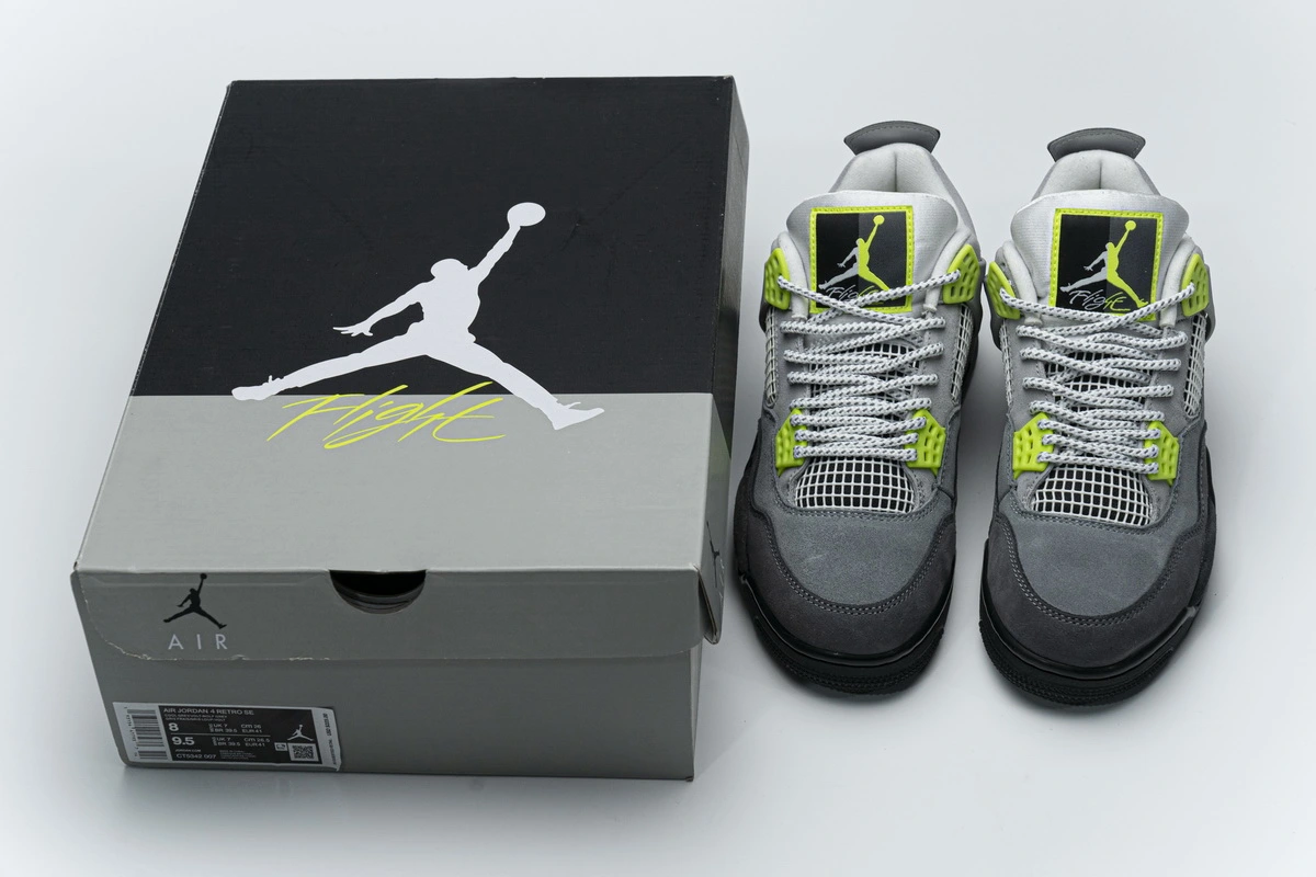 Air Jordan 4 Retro SE“Neon” CT5342-007