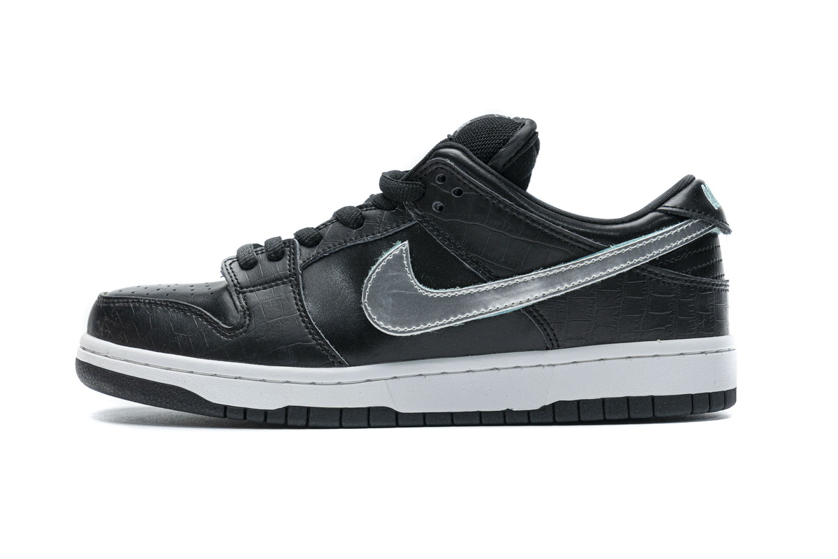 Nike SB Dunk Low Pro OG QS “Black Diamond”  BV1310-001