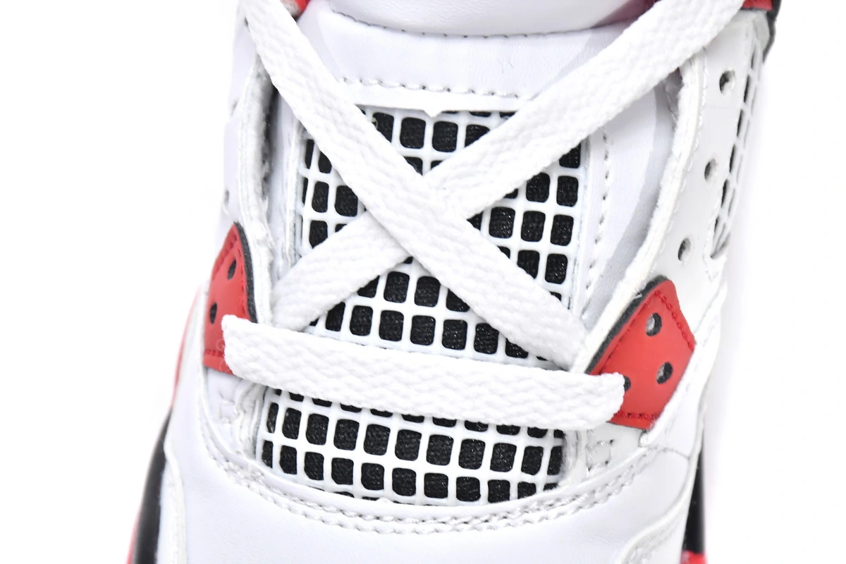 Jordan 4 Kids Shoes Retro Fire Red (2020) BQ7669-160