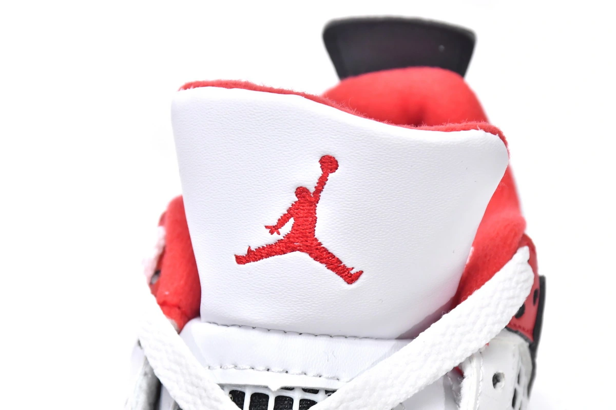 Jordan 4 Kids Shoes Retro Fire Red (2020) BQ7669-160