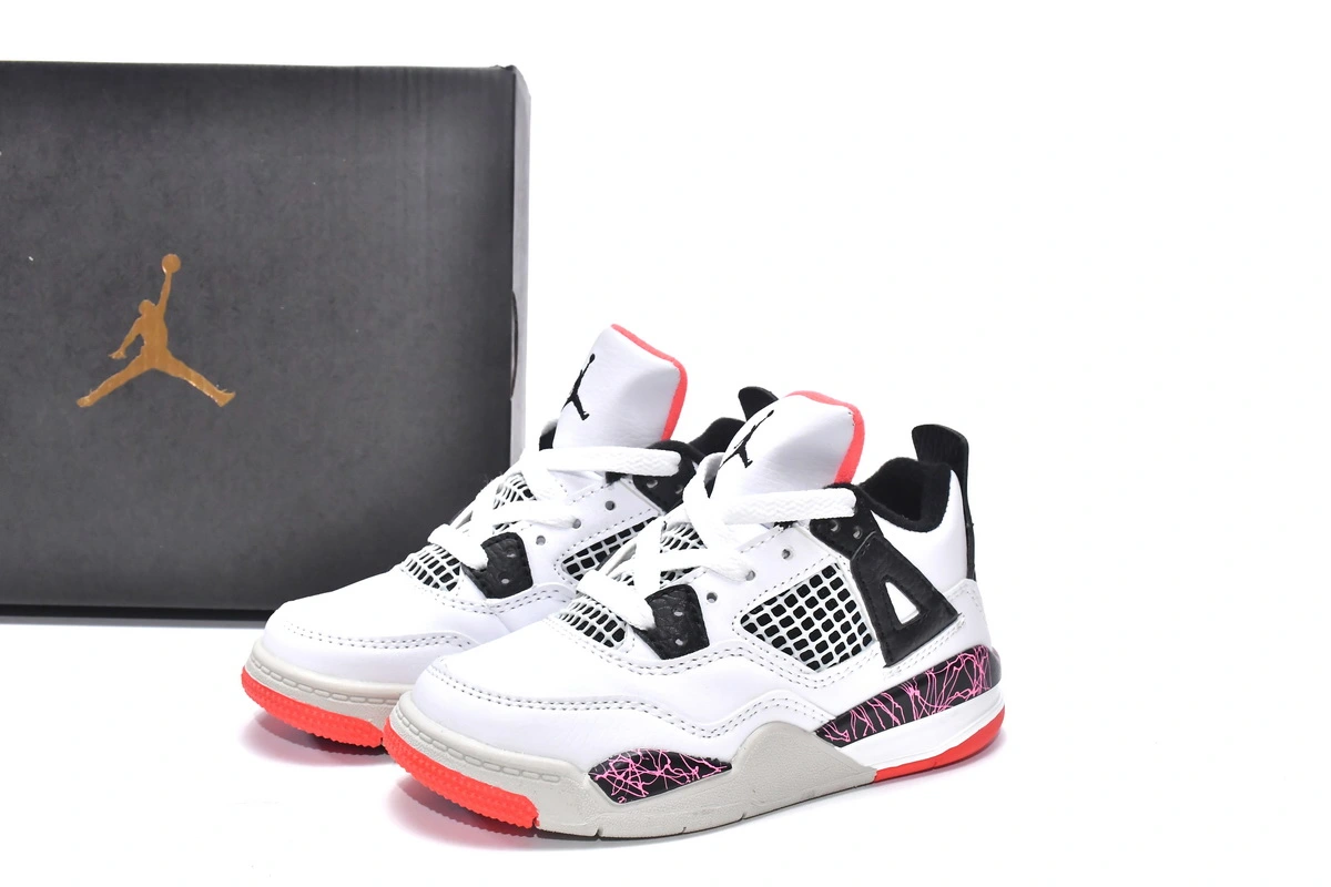 Jordan 4 Kids Shoes Retro Flight Nostalgia BQ7669-116