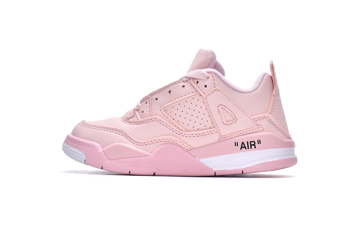 Jordan 4 Kids Shoes Retro Pink CV9388-106