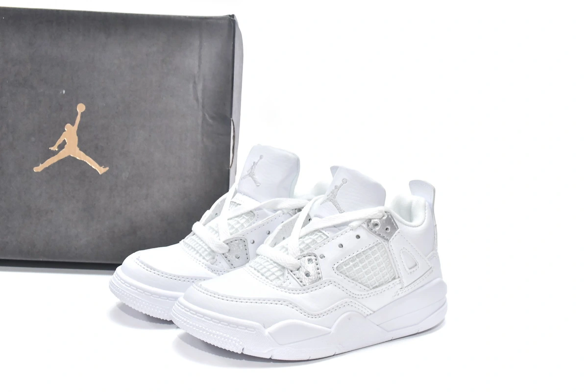 Jordan 4 Kids Shoes Retro Pure Money (2017) 308499-100