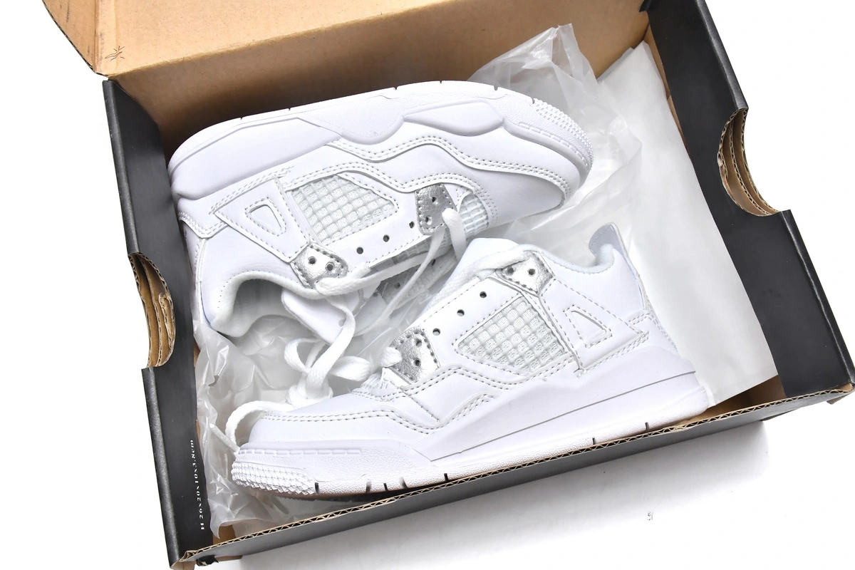 Jordan 4 Kids Shoes Retro Pure Money (2017) 308499-100