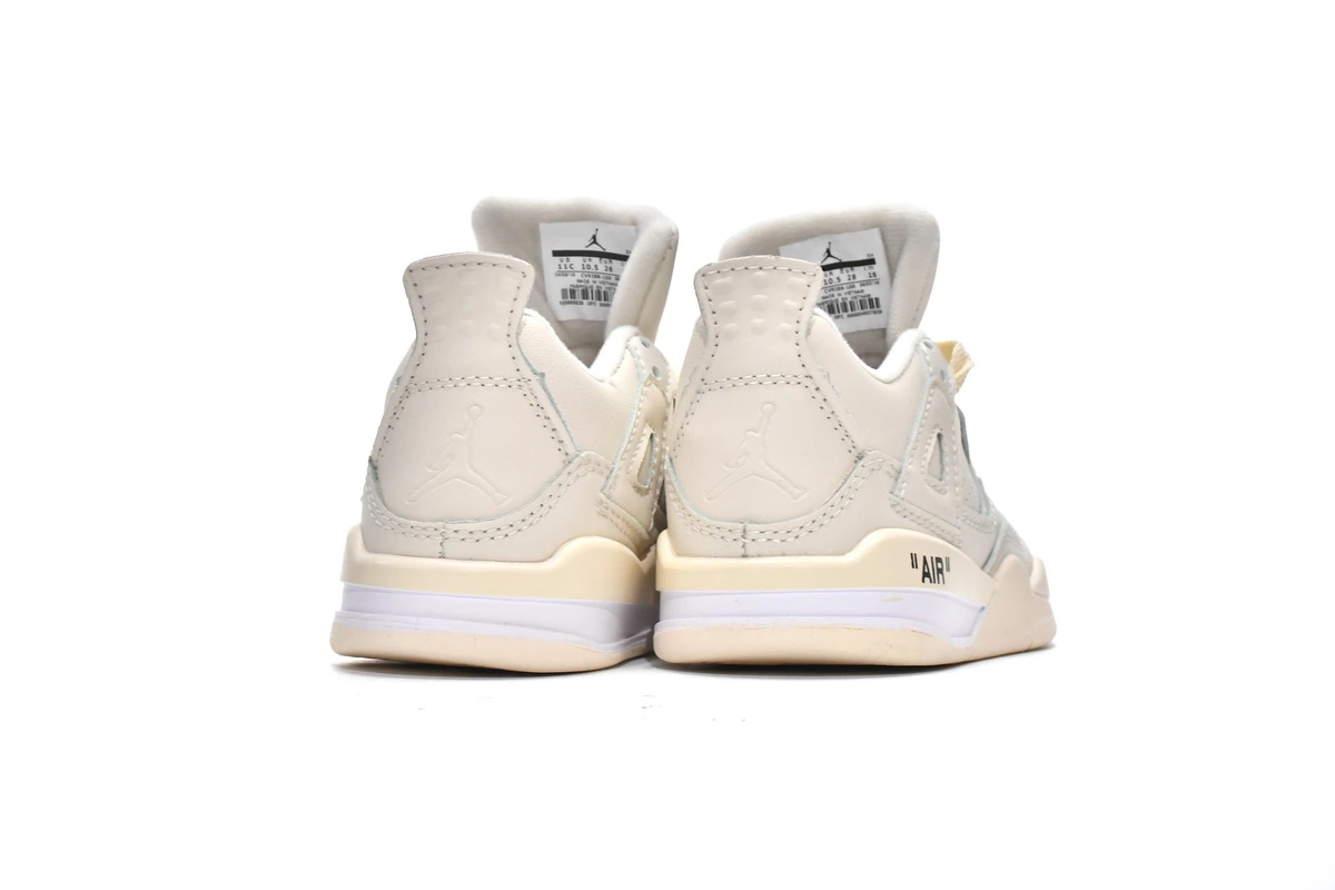 Jordan 4 Kids Shoes Retro Sail CV9388-100