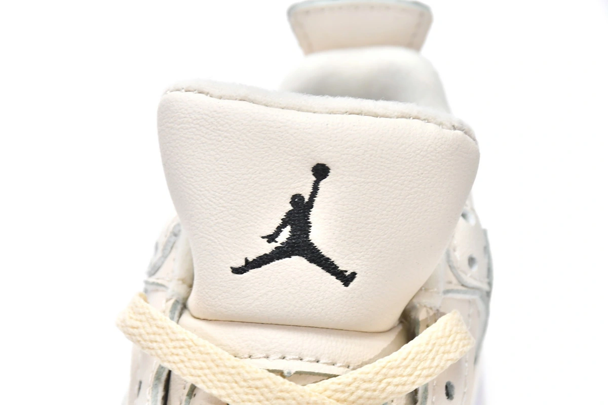 Jordan 4 Kids Shoes Retro Sail CV9388-100