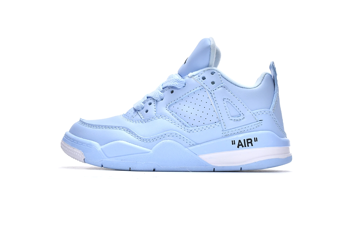 Jordan 4 Kids Shoes Retro Sky Blue CV9388-106