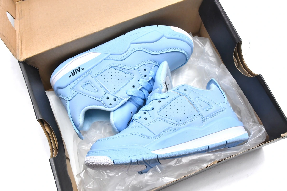 Jordan 4 Kids Shoes Retro Sky Blue CV9388-106