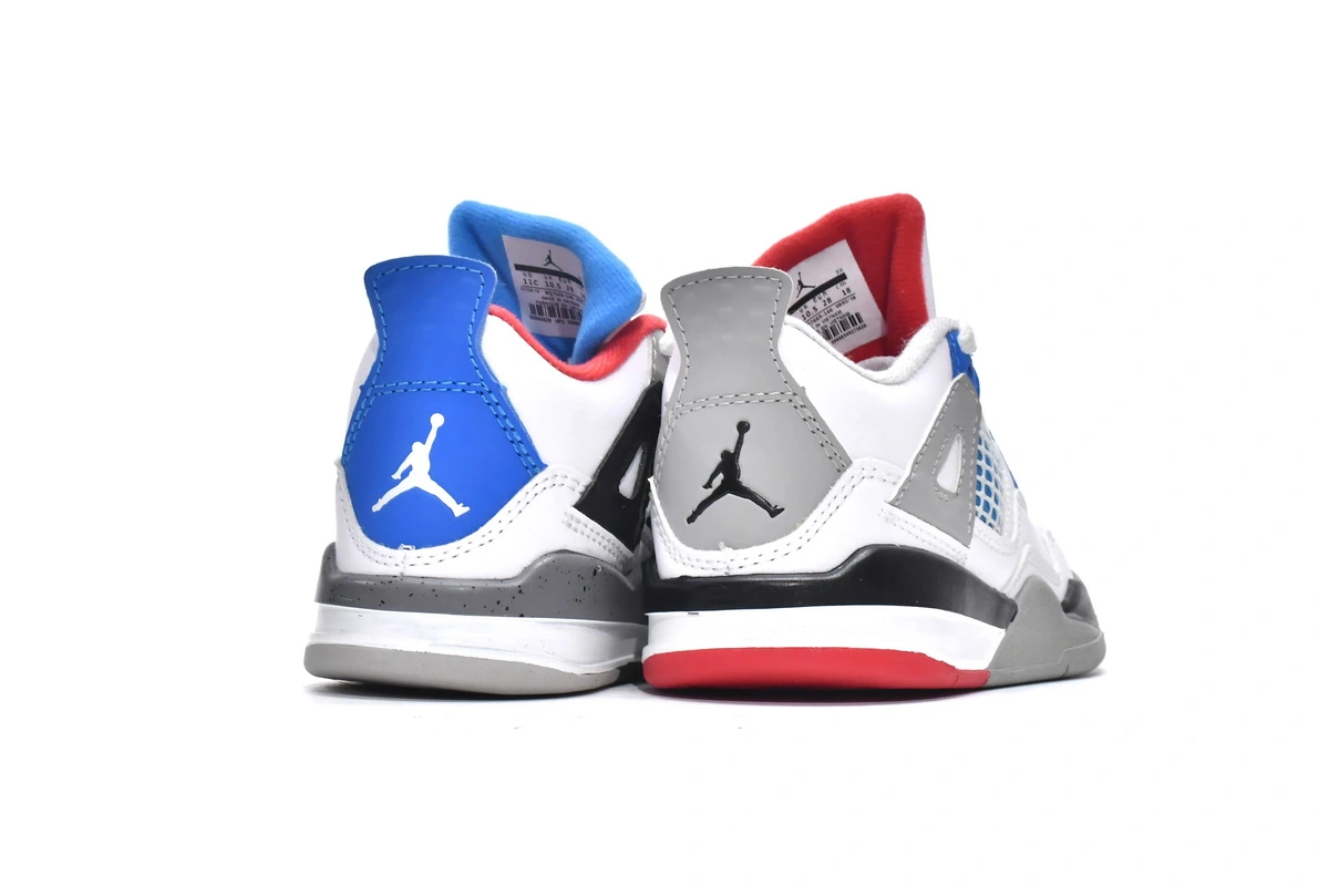 Jordan 4 Kids Shoes Retro What The BQ7669-146