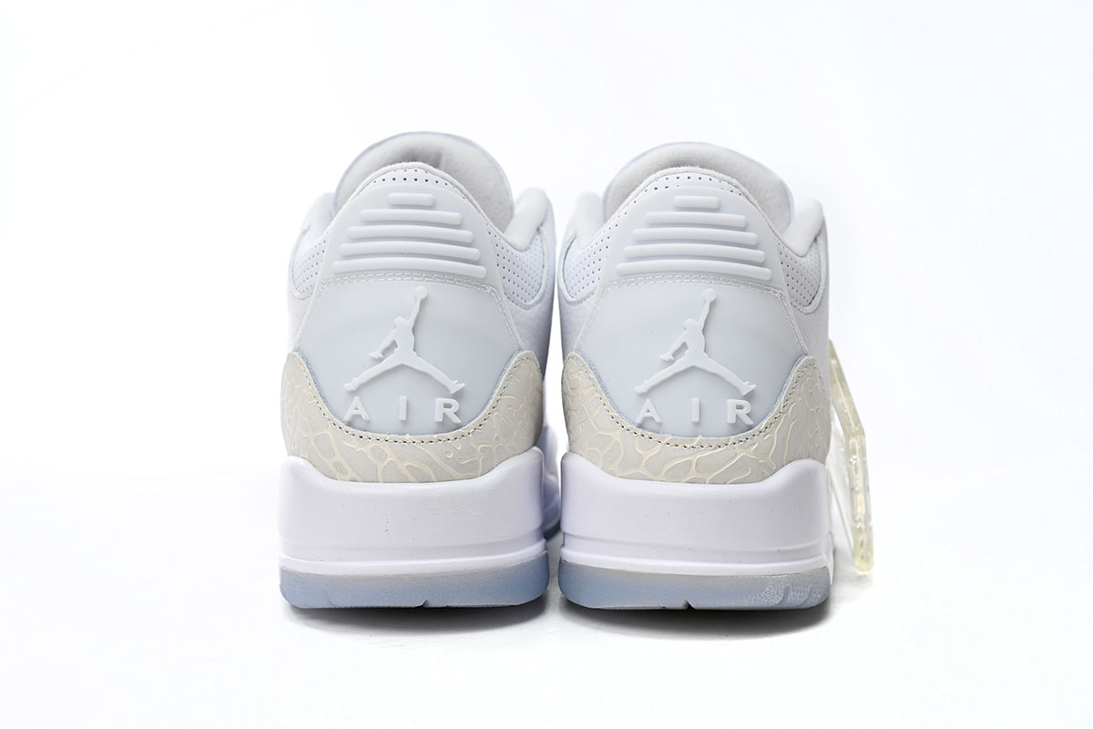 Air Jordan 3 Retro Pure White 136064-111