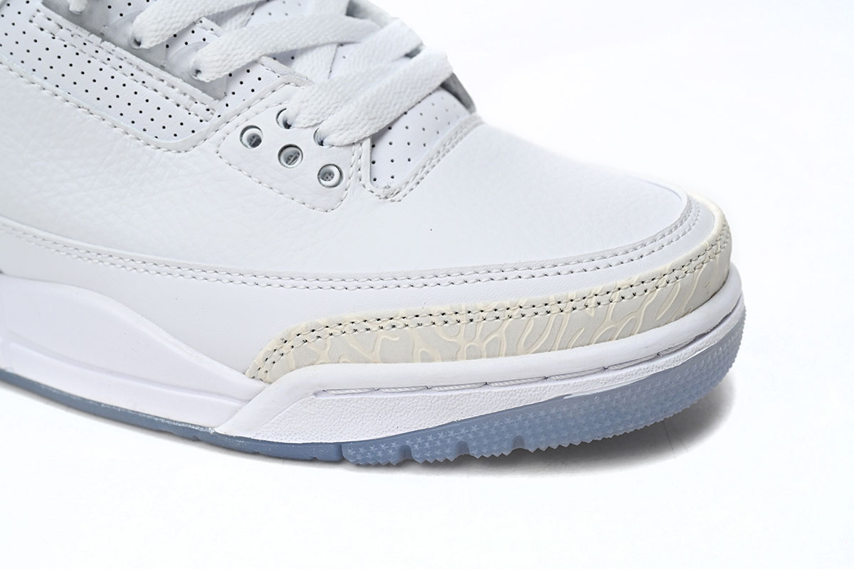Air Jordan 3 Retro Pure White 136064-111