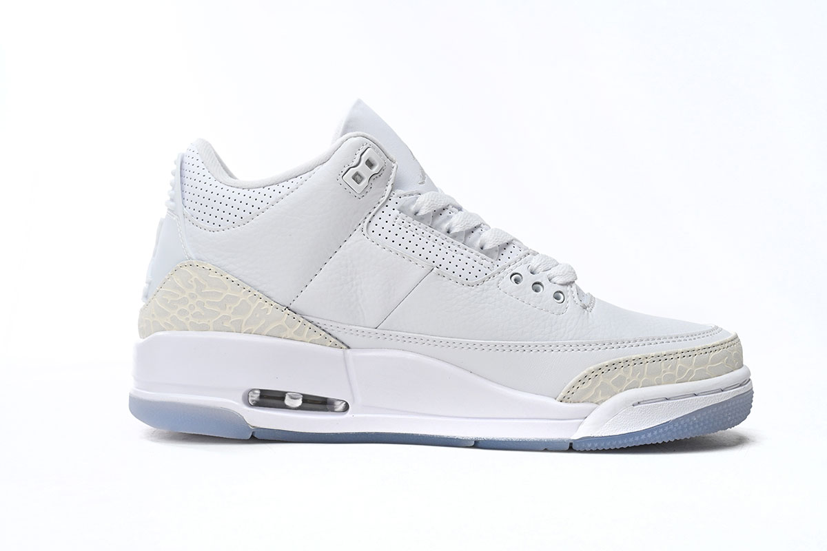 Air Jordan 3 Retro Pure White 136064-111