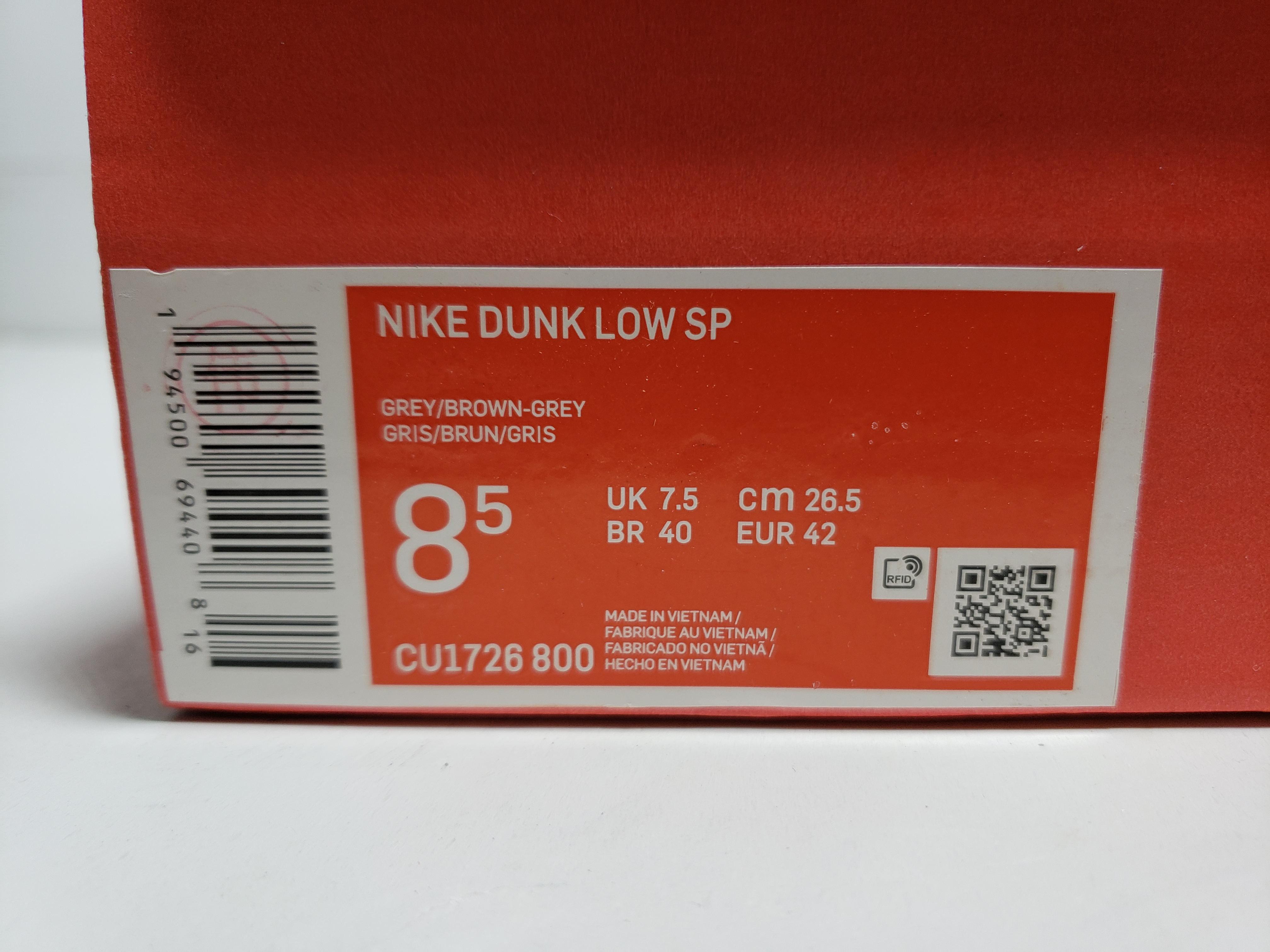 Travis Scott x PlayStation x Nike Dunk Low SP  CU1726-400