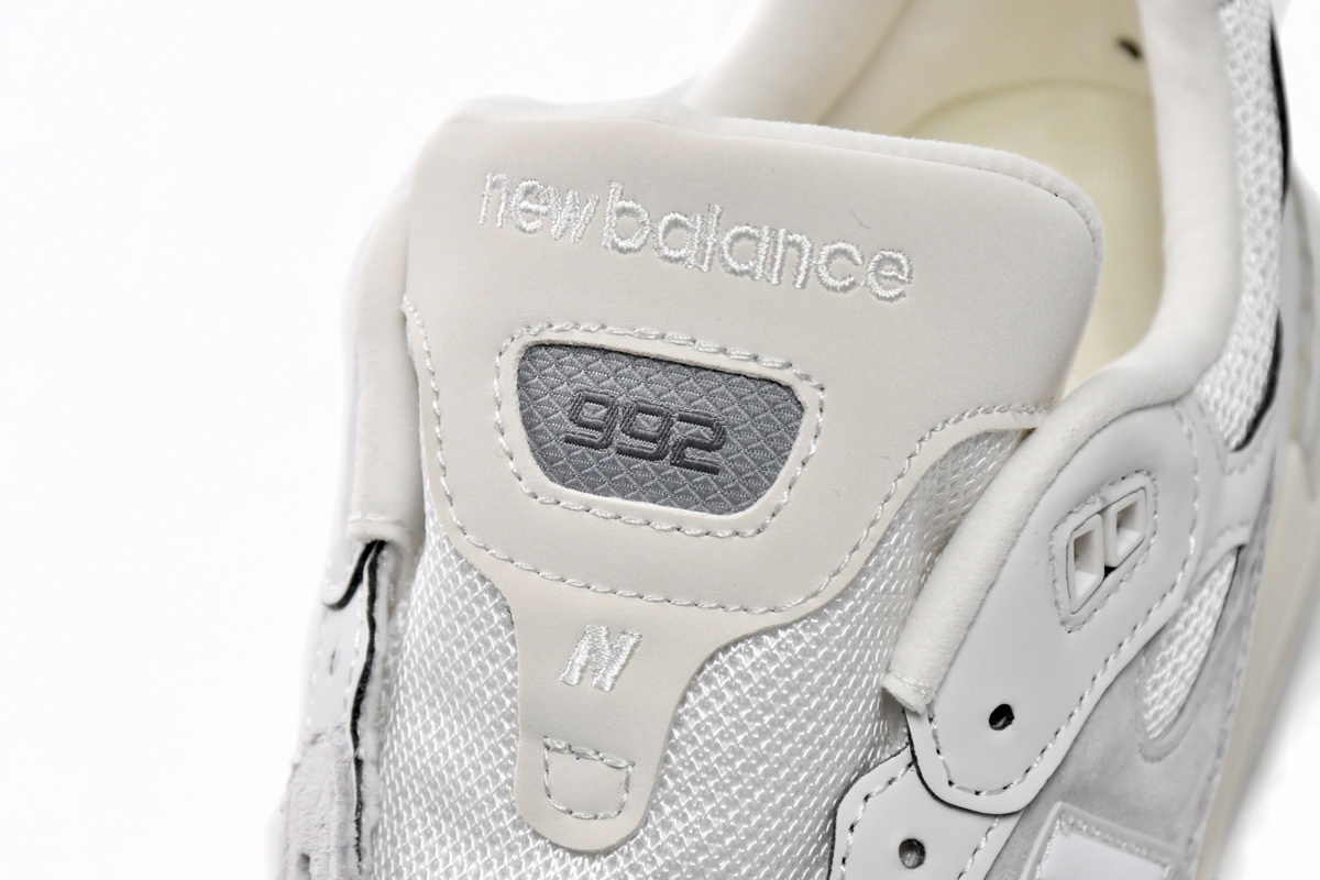 New Balance 992 Gray White15 M992MD