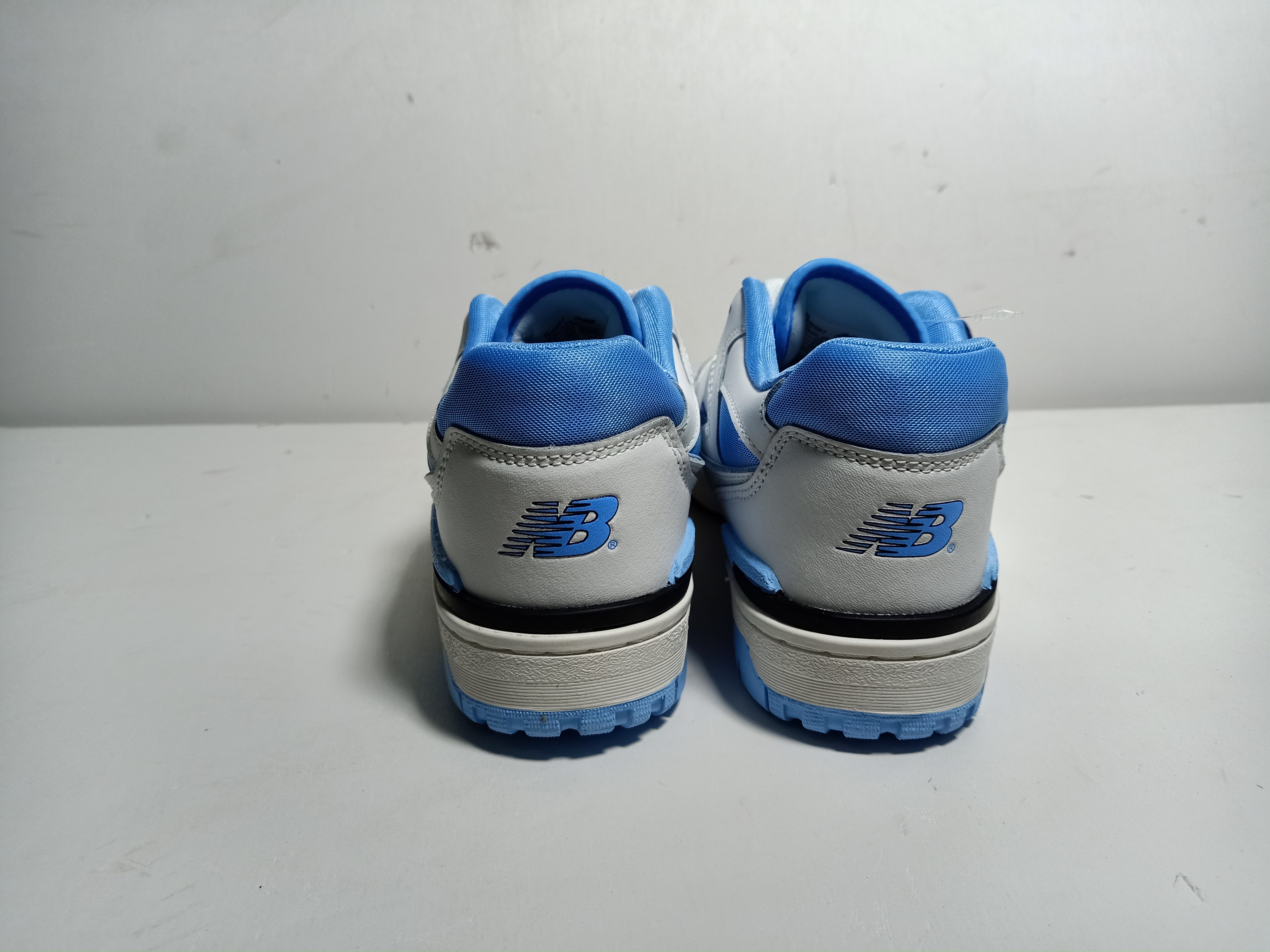 New Balance 550 White University Blue Grey Toe