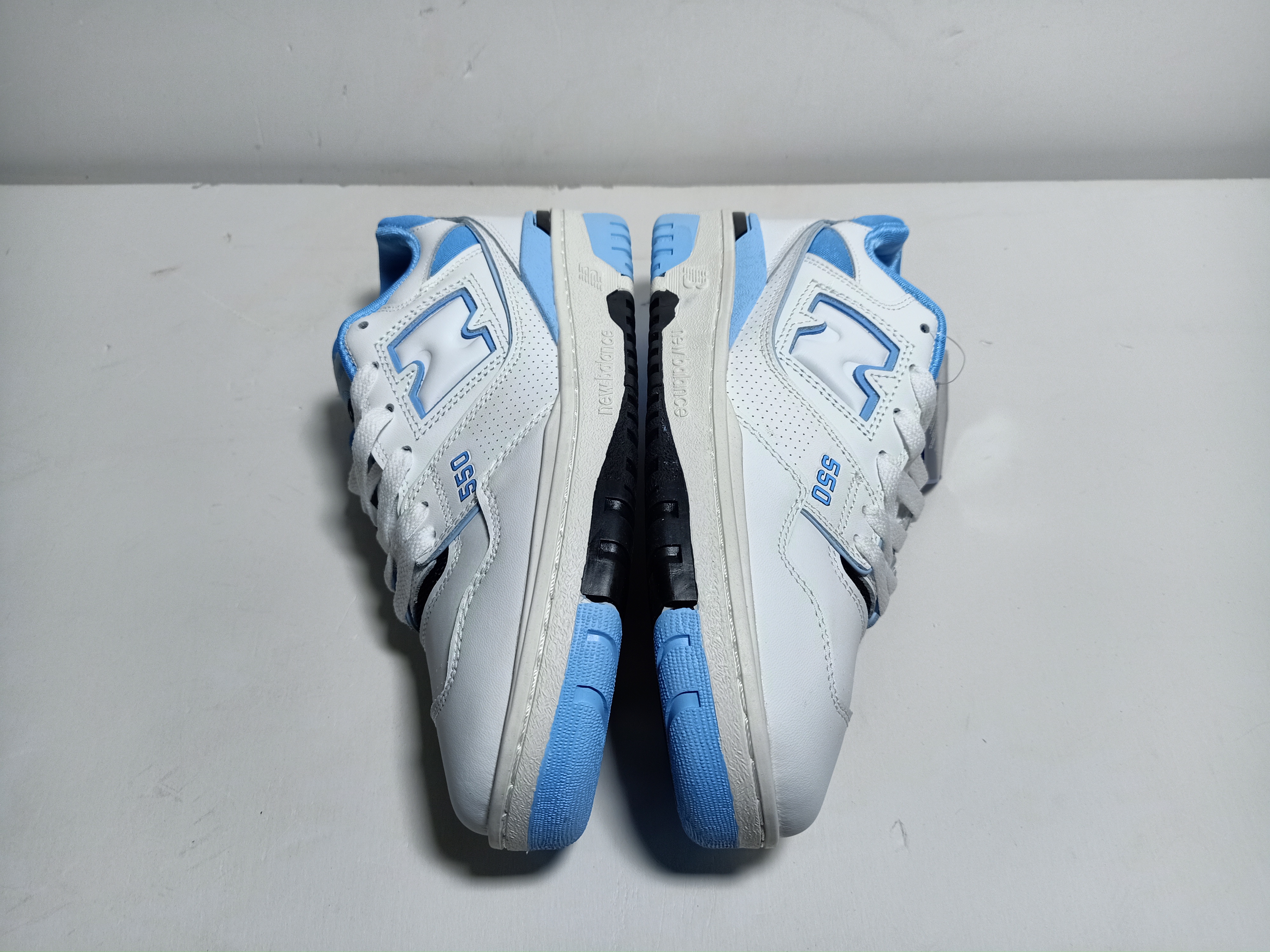 New Balance 550 White University Blue Grey Toe