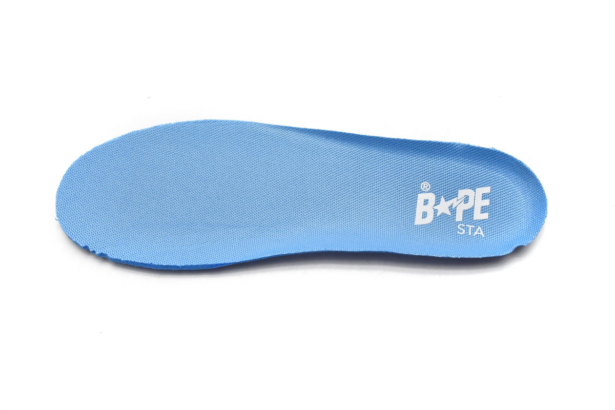 Cheap  A Bathing Ape Bape Sta Low White Blue(BapeSta)