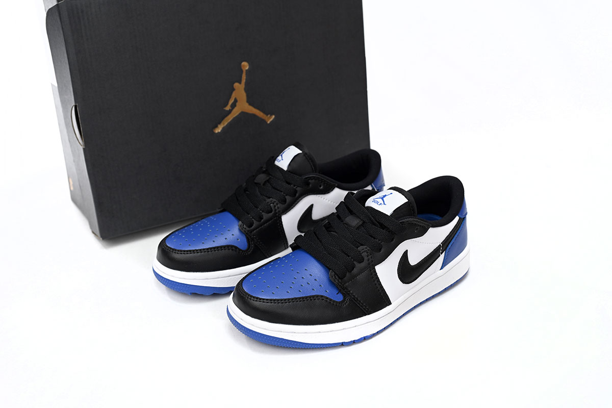 Air Jordan 1 Low Golf Black and White DD9315-102