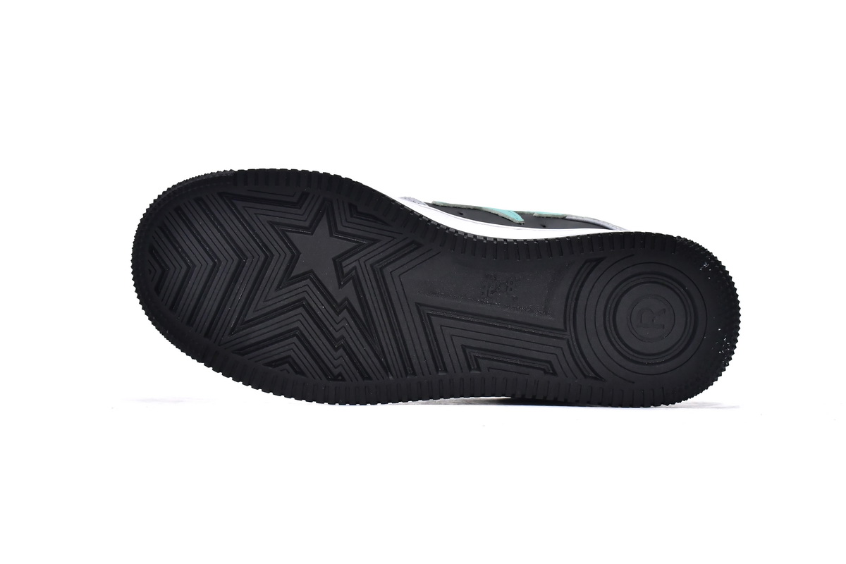 Cheap Bape Sta Low Grey Black Fake(BapeSta)