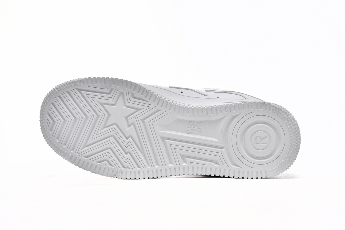Cheap Reps BapeSta Low White