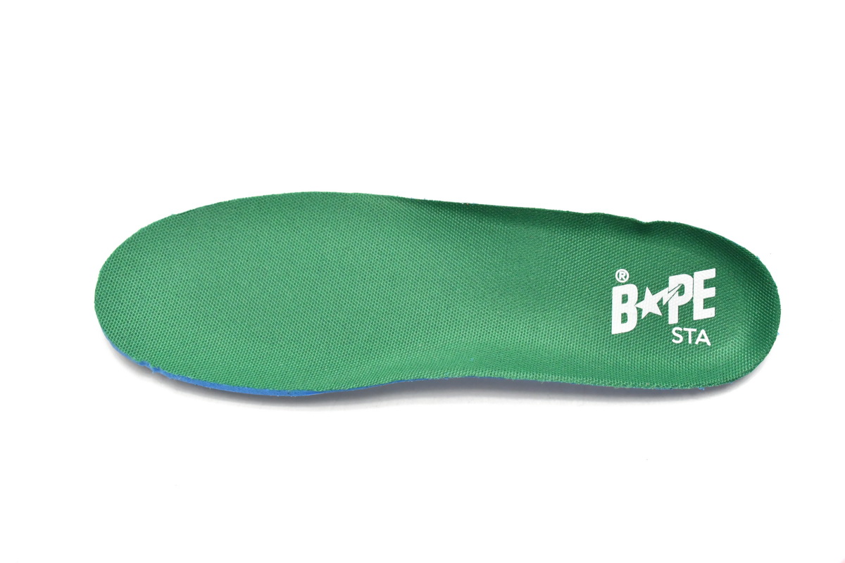 Cheap Fake BapeSta White Green 1H70-191-001