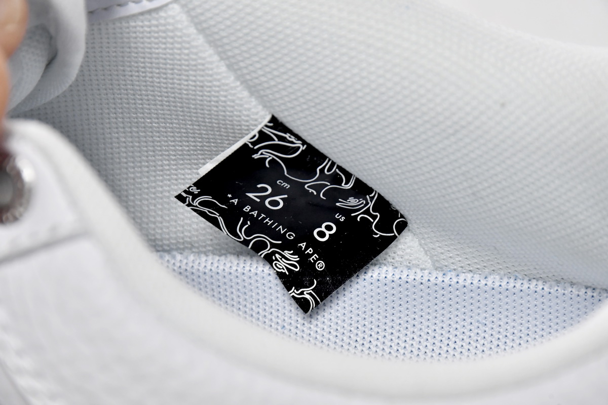 Cheap Bape Sta Low White Grey 1H73-191-921