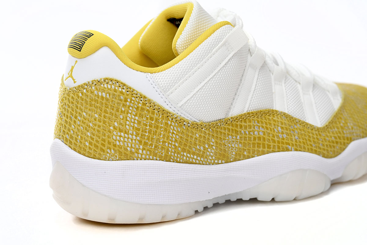 Air Jordan 11 Retro Low WMNS “Yellow Snakeskin AH7860-107