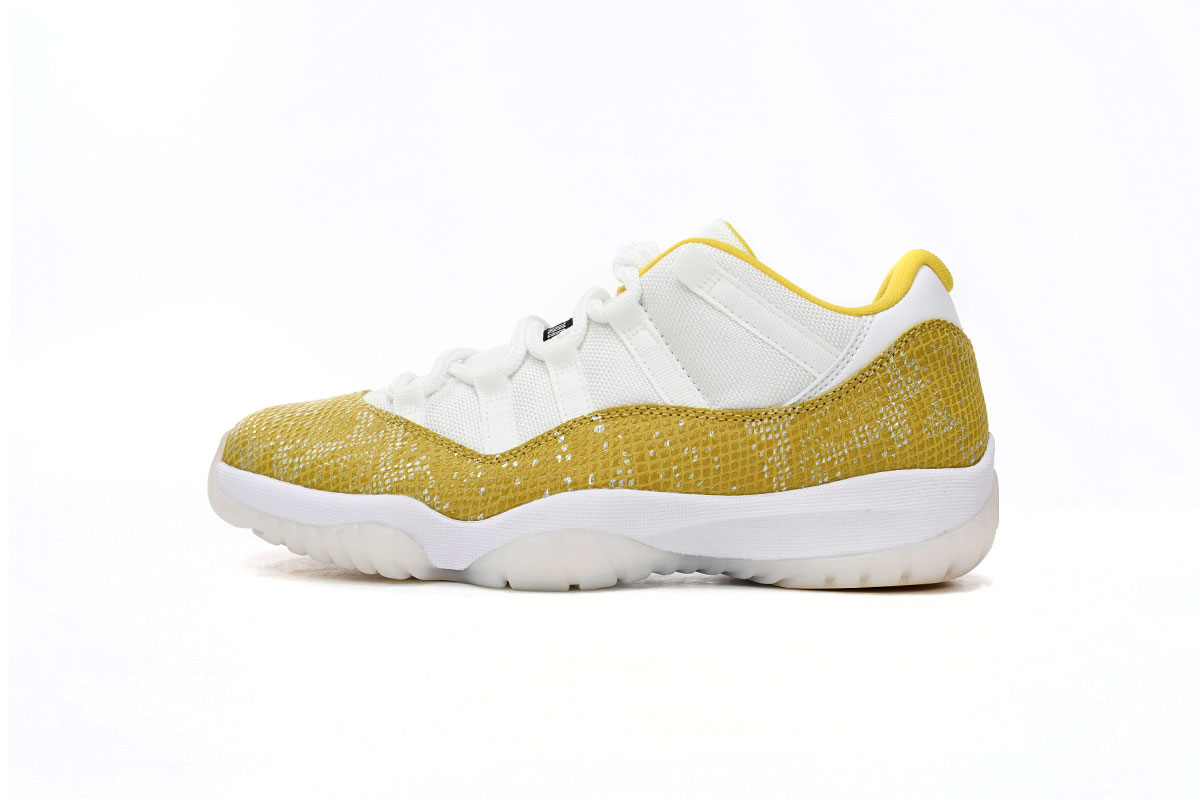 Air Jordan 11 Retro Low WMNS “Yellow Snakeskin AH7860-107