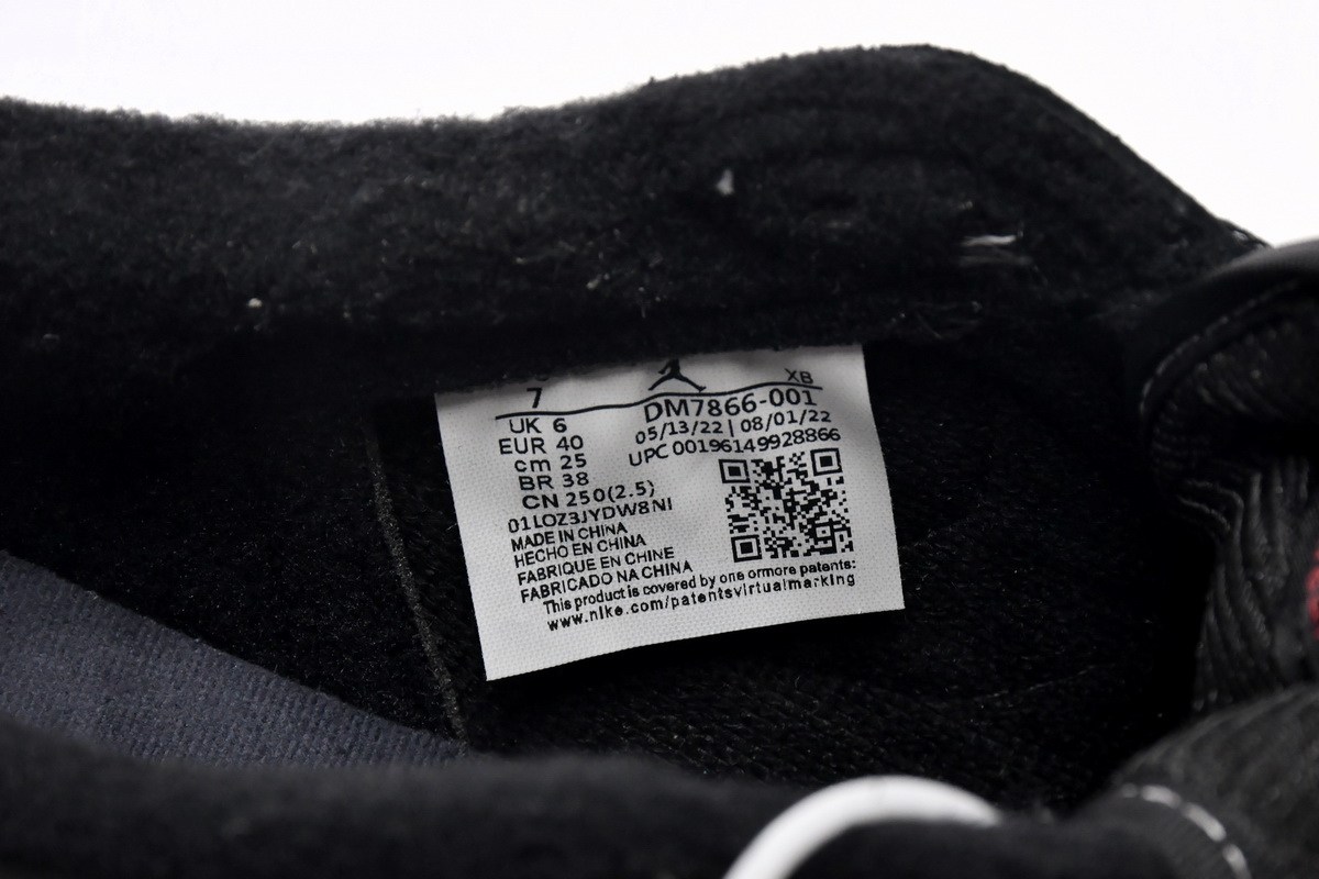 Travis Scott x Air Jordan 1 Low OG SP Black Phantom  DM7866-001（GD）