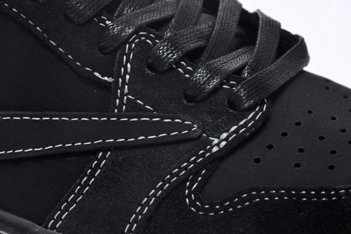 Travis Scott x Air Jordan 1 Low OG SP Black Phantom  DM7866-001（GD）
