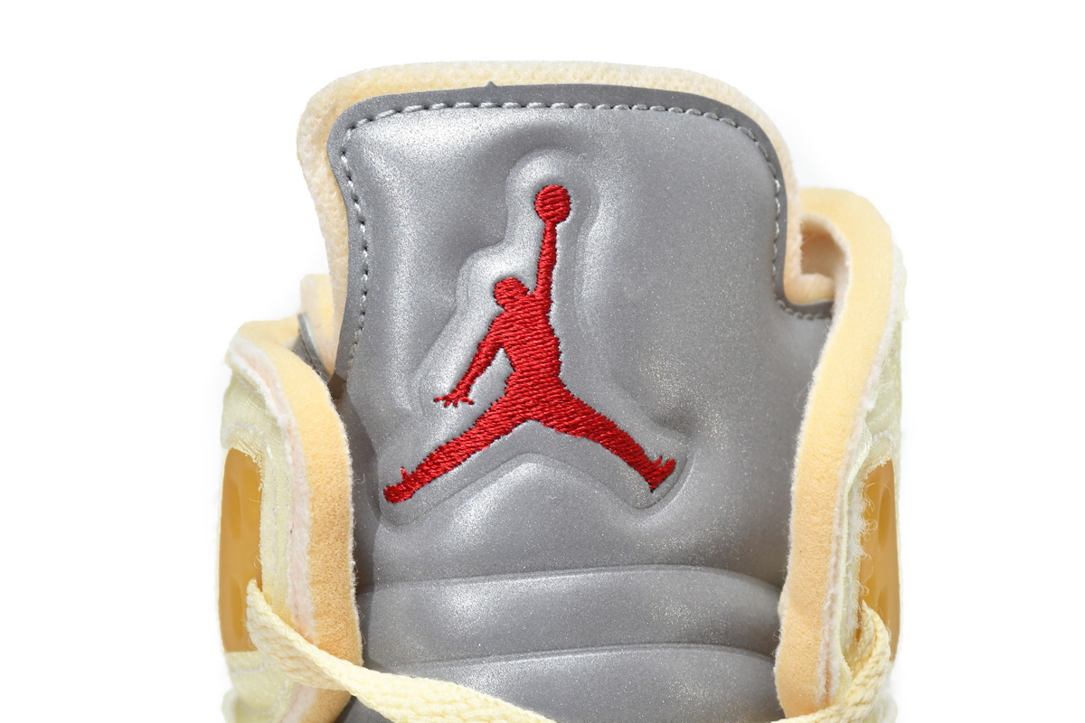 OFF White x Air Jordan 5 Retro SP Sail  DH8565-100