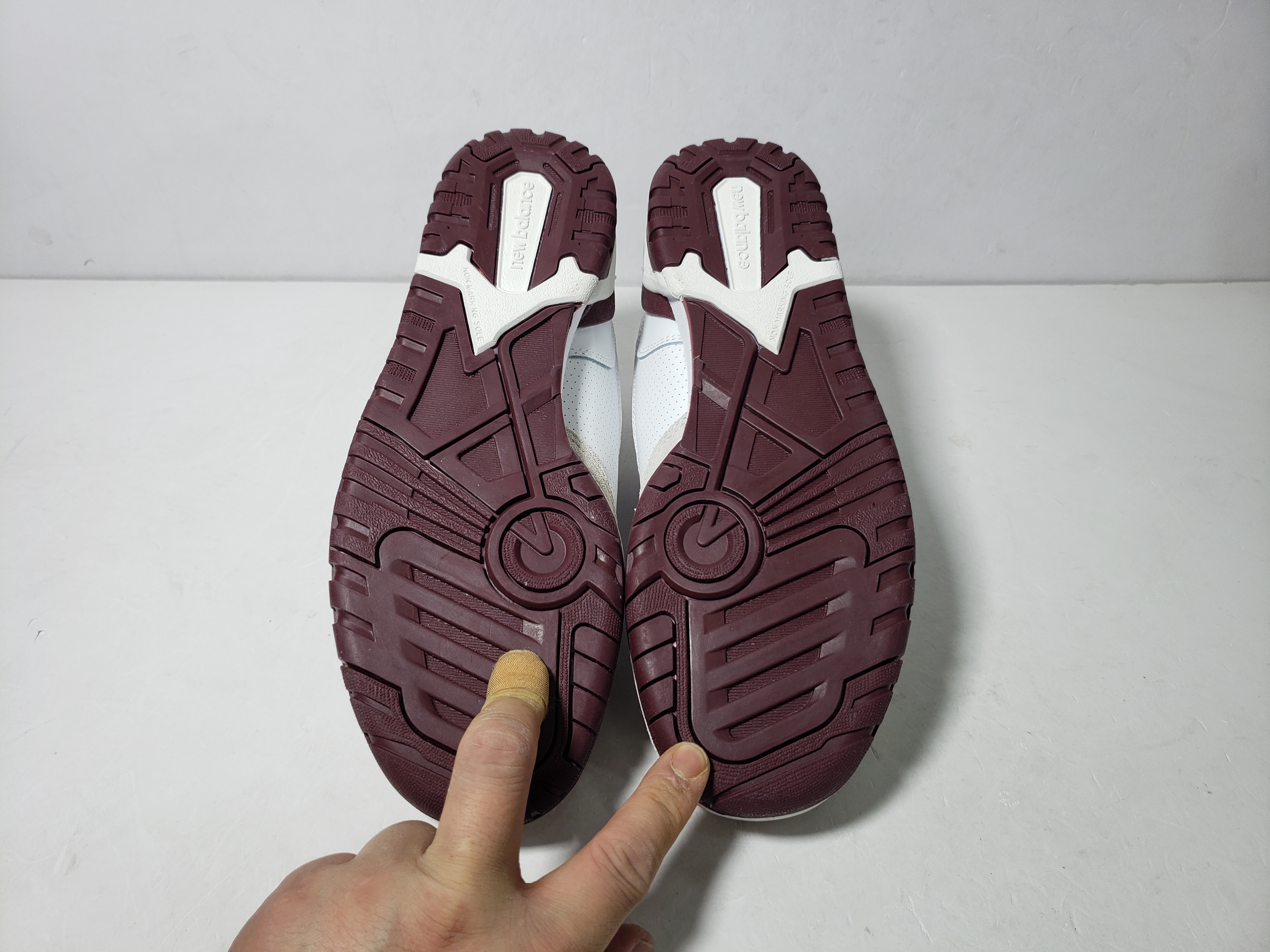 New Balance 550 Sea Salt Burgundy BB550LI1