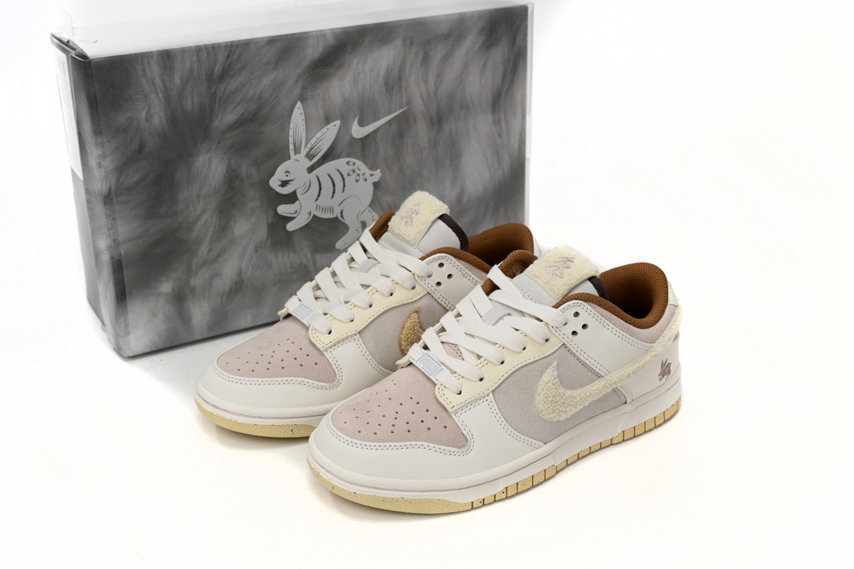 Nike Dunk Low Retro PRM Year of the Rabbit Fossil Stone (2023)  FD4203-211