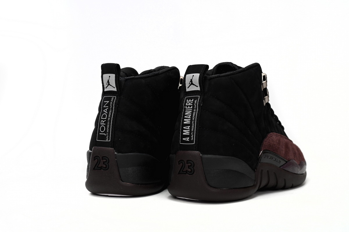 A Ma Maniére x Air Jordan 12 Black Wine Red DV6989-001