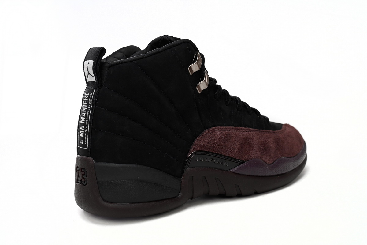 A Ma Maniére x Air Jordan 12 Black Wine Red DV6989-001