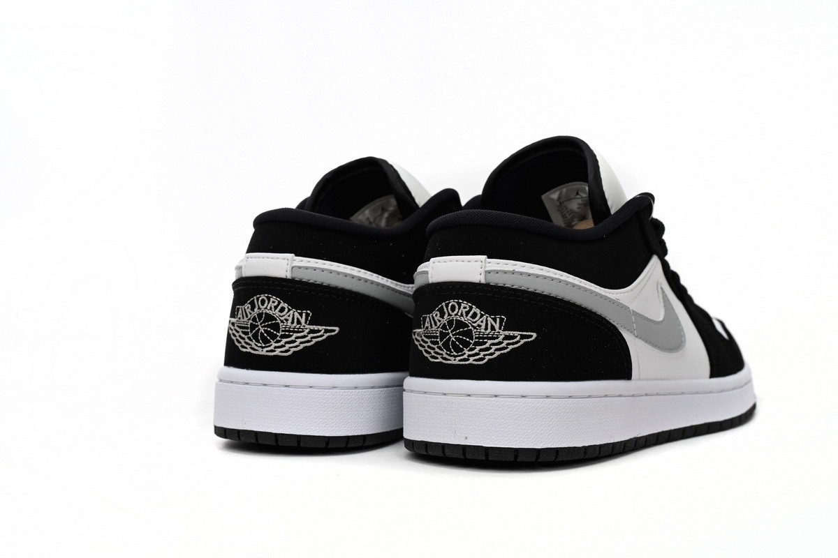 Air Jordan 1 Low Black and White Gray 552780-018