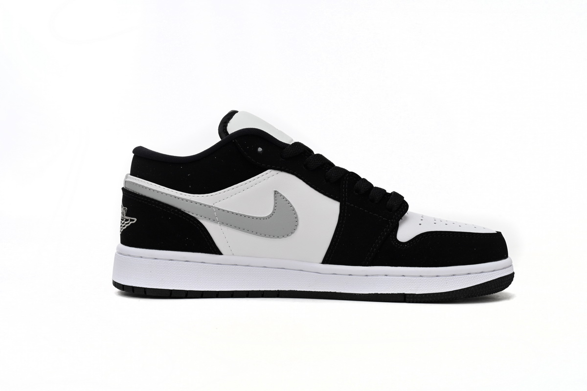 Air Jordan 1 Low Black and White Gray 552780-018