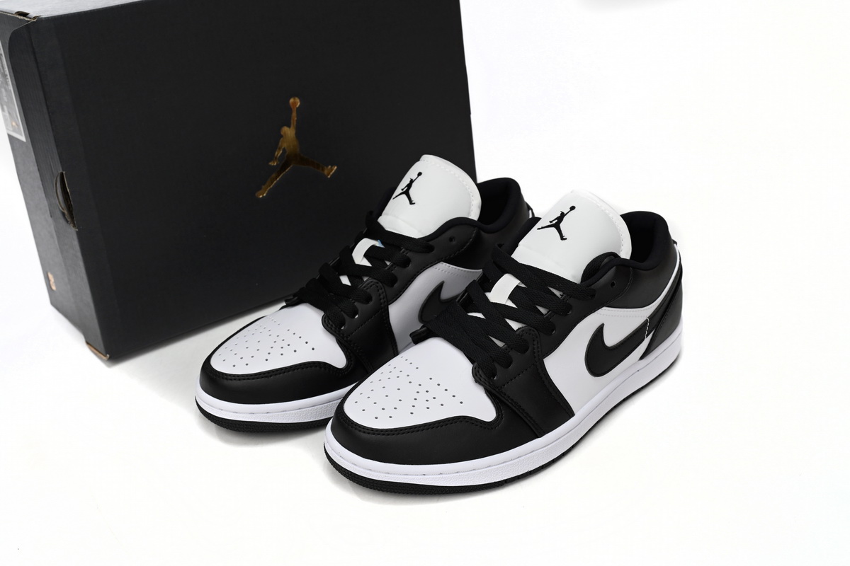 Air Jordan 1 Low Black And White DC0774-101