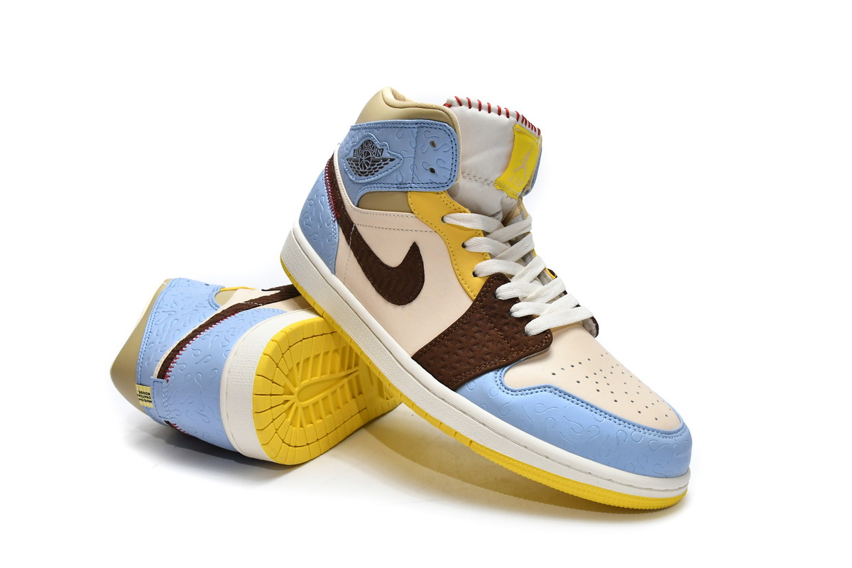 Air Jordan 1 Mid SE Fearless Maison Chateau CU2803-200